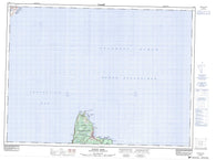 001N15 Pouch Cove Canadian topographic map, 1:50,000 scale