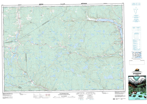 011F05 Guysborough Canadian topographic map, 1:50,000 scale