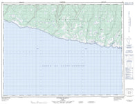 012E02 Riviere Bilodeau Canadian topographic map, 1:50,000 scale