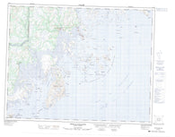 012J11 Tete A La Baleine Canadian topographic map, 1:50,000 scale
