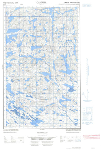 013D15E No Title Canadian topographic map, 1:50,000 scale