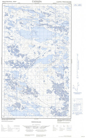 013E11W No Title Canadian topographic map, 1:50,000 scale
