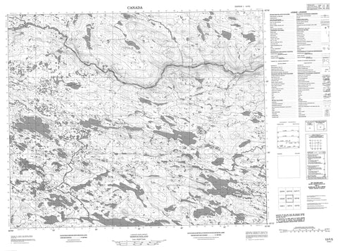 013F05 No Title Canadian topographic map, 1:50,000 scale