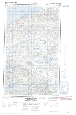 013G15E Neveisik Island Canadian topographic map, 1:50,000 scale