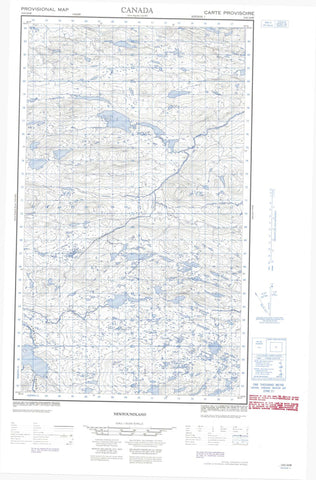 013G16W No Title Canadian topographic map, 1:50,000 scale