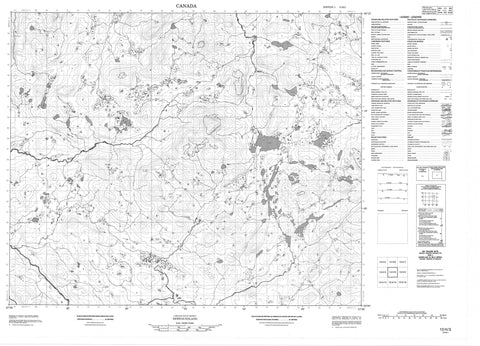 013H03 No Title Canadian topographic map, 1:50,000 scale