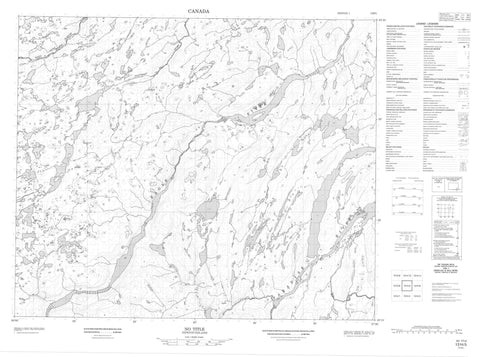 013H05 No Title Canadian topographic map, 1:50,000 scale