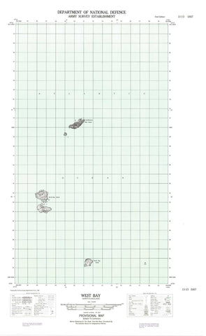 013I03E West Bay Canadian topographic map, 1:50,000 scale