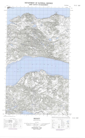 013J01E Rigolet Canadian topographic map, 1:50,000 scale