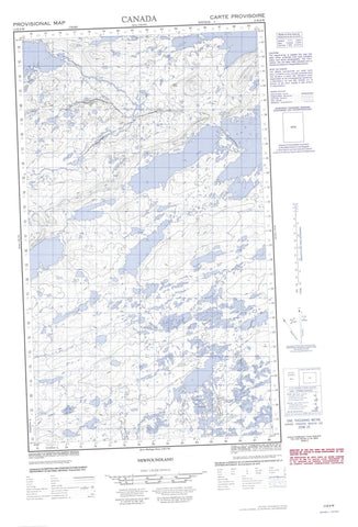 013K08W No Title Canadian topographic map, 1:50,000 scale