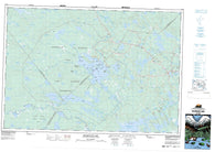 021A06 Kejimkujik Lake Canadian topographic map, 1:50,000 scale