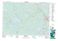 021A07 Bridgewater Canadian topographic map, 1:50,000 scale