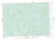 021G07 Mcdougall Lake Canadian topographic map, 1:50,000 scale