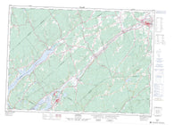 021H12 Sussex Canadian topographic map, 1:50,000 scale