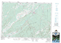 021H14 Petitcodiac Canadian topographic map, 1:50,000 scale