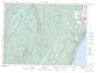021M07 Maillard Canadian topographic map, 1:50,000 scale