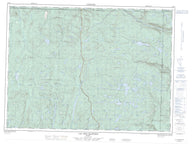 021M15 Lac Des Martres Canadian topographic map, 1:50,000 scale