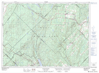 021N11 Saint Honore Canadian topographic map, 1:50,000 scale