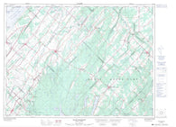 021N14 Saint Modeste Canadian topographic map, 1:50,000 scale