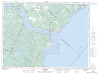 022C04 Tadoussac Canadian topographic map, 1:50,000 scale