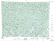 022C05 Lac De Pons Canadian topographic map, 1:50,000 scale
