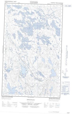 023A06W No Title Canadian topographic map, 1:50,000 scale