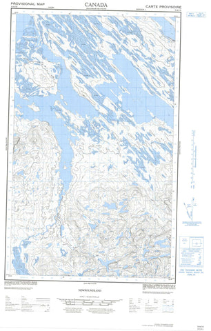 023A07E No Title Canadian topographic map, 1:50,000 scale