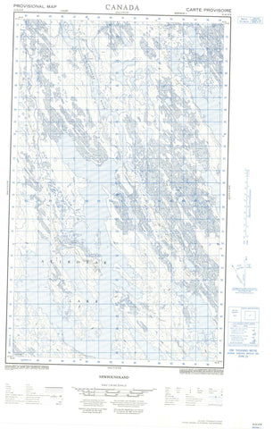 023A15E No Title Canadian topographic map, 1:50,000 scale