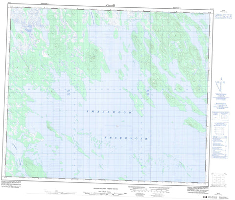 023I03 No Title Canadian topographic map, 1:50,000 scale