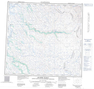 024I Riviere Koroc Canadian topographic map, 1:250,000 scale