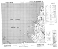 024J10 Arvalik Islands Canadian topographic map, 1:50,000 scale