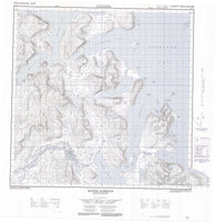 024P16 Eclipse Harbour Canadian topographic map, 1:50,000 scale
