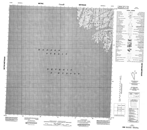 025H06 No Title Canadian topographic map, 1:50,000 scale