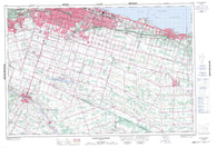 030M04 Hamilton Grimsby Canadian topographic map, 1:50,000 scale