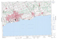 030M15 Oshawa Canadian topographic map, 1:50,000 scale