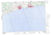 030M16 Port Hope Canadian topographic map, 1:50,000 scale