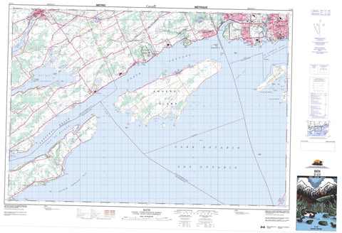 031C02 Bath Canadian topographic map, 1:50,000 scale