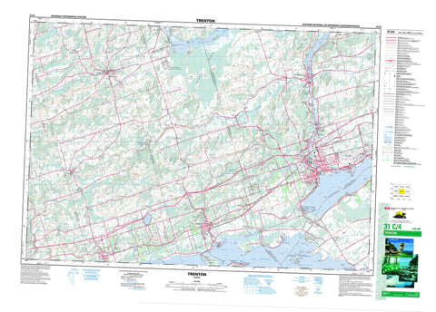 031C04 Trenton Canadian topographic map, 1:50,000 scale