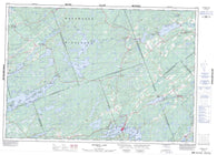 031C15 Sharbot Lake Canadian topographic map, 1:50,000 scale