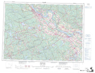 031F Pembroke Canadian topographic map, 1:250,000 scale