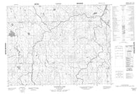 032E05 Payntouk Lake Canadian topographic map, 1:50,000 scale