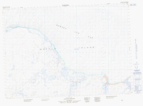 037D09 No Title Canadian topographic map, 1:50,000 scale