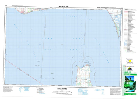 040G15 Pelee Island Canadian topographic map, 1:50,000 scale