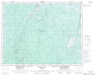 042I Moose River Canadian topographic map, 1:250,000 scale