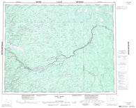 042M Fort Hope Canadian topographic map, 1:250,000 scale
