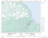 042P Moosonee Canadian topographic map, 1:250,000 scale