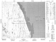 043A15 Albert Shoal Canadian topographic map, 1:50,000 scale
