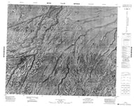 043B07 No Title Canadian topographic map, 1:50,000 scale