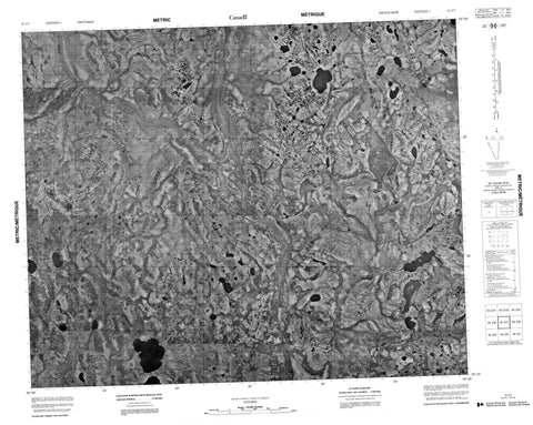 043C07 No Title Canadian topographic map, 1:50,000 scale