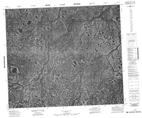 043K16 No Title Canadian topographic map, 1:50,000 scale